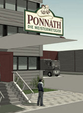 Produktionsbetrieb und Fassadensanierung: Ponnath Die Meistermetzger GmbH